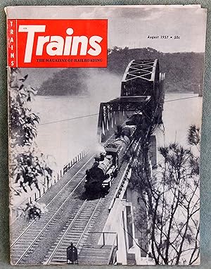Bild des Verkufers fr Trains: The Magazine of Railroading August 1957 zum Verkauf von Argyl Houser, Bookseller