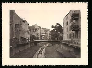 Bild des Verk�ufers f�r Fotografie unbekannter Fotograf, Ansicht Meissen / Elbe, Partie am Kanal zum Verkauf von Bartko-Reher