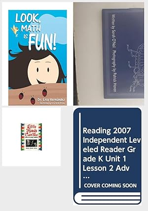 Seller image for Children's Fun & Educational 4 Pack Paperback Book Bundle (Ages 3-5): Look Math is Fun!, Insects Alphakids, Little Hands Can Too, Reading 2007 Independent Leveled Reader Grade K Unit 1 Lesson 2 Pam for sale by InventoryMasters