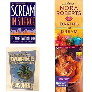 Imagen del vendedor de Assorted Novels Paperback Book Bundle (4 Pack): Scream in Silence Marti MacAlister Mysteries Mass Market Paperback, Daring to Dream Dream Trilogy Mass Market Paperback, Heavens Prisoners Dave Robicheaux Mysteries Mass Market Paperback, Father Figure - It Takes 2- Intimate Moments #696 Paperback a la venta por InventoryMasters