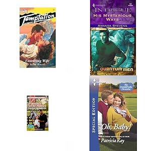 Imagen del vendedor de Assorted Harlequin Romance Paperback Book Bundle (4 Pack): Unwilling Wife Paperback, His Mysterious Ways: Quantum Men Mass Market Paperback, If Wishes Were Horses Family Man Harlequin Superromance, No 772 Paperback, Oh, Baby! The Crandall Lake Chronicles Mass Market Paperback a la venta por InventoryMasters