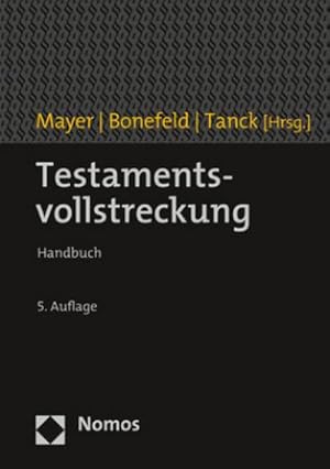 Seller image for Testamentsvollstreckung for sale by Rheinberg-Buch Andreas Meier eK