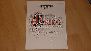Bild des Verkufers fr Lyrische Stcke fr Pianoforte komponiert von Edvard Grieg. Heft II / 2. Opus 38.Nr 2150. zum Verkauf von Versandantiquariat Ingo Lutter