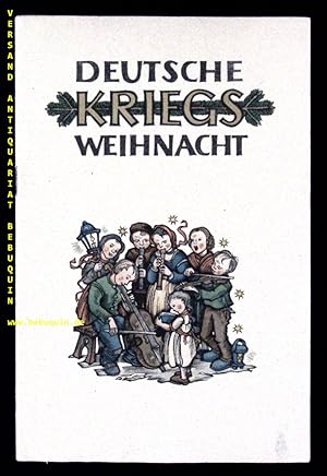 Bild des Verkufers fr (Hrsg.) Deutsche Kriegsweihnacht. Musikbeilage zu "Deutsche Kriegsweihnacht". zum Verkauf von Antiquariat Bebuquin (Alexander Zimmeck)