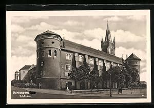 Ansichtskarte Königsberg, Schloss