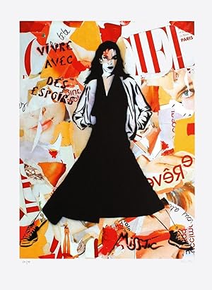 Seller image for MISS.TIC TROP HEUREUSE POUR TRE PEUREUSE 2008 lithographie for sale by Midori Art Books