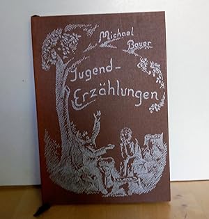 Image du vendeur pour Jugenderzhlungen (Jugend-erzhlungen) - Zeichnungen von Johanna Pfeifer. GEZHLTES EXEMPLAR 346. Mit einem Aufsatz: Niederhuser: Michael Bauer ein Wegbereiter der Waldorfschul-Pdagogik. - (Die Jugenderzhlungen erscheinen mit freundlicher Genehmigung des Verlages Urachhaus, Stuttgart aus dem Nachla von Michael Bauer. Sie wurden 1911 in der Zeitschrift "Jugendlust" illustrierte Wochenschrift des bayrischen Lehrervereins verffentlicht.) mis en vente par Antiquariat frANTHROPOSOPHIE Ruth Jger