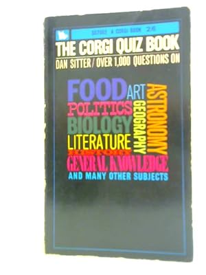 Seller image for The Corgi QuizBook for sale by World of Rare Books