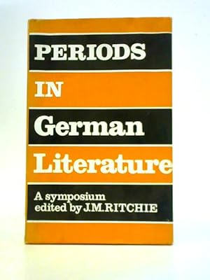 Immagine del venditore per Periods in German Literature venduto da World of Rare Books