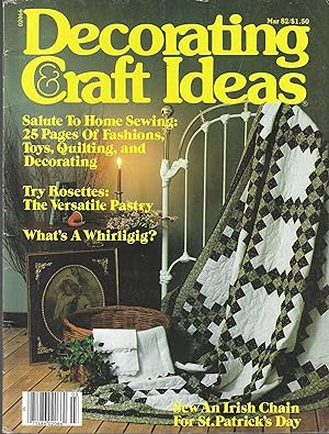 Seller image for Decorating Craft Ideas - March 1982 (Volume 13 - Number 2) for sale by Vada's Book Store