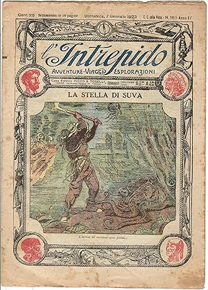 LINTREPIDO - Avventura viaggi esplorazioni 1923