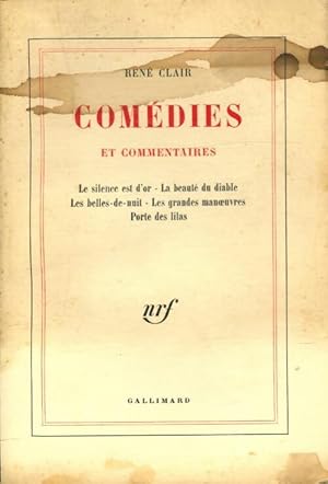 Com dies et commentaires - Ren  Clair