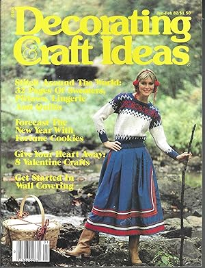 Seller image for Decorating Craft Ideas - January-February 1982 (Volume 13 - Number 1) for sale by Vada's Book Store