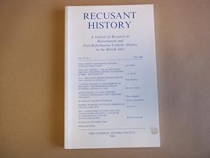 Seller image for Recusant History.Vol. 28, No. 1. May 2006 for sale by Carmarthenshire Rare Books