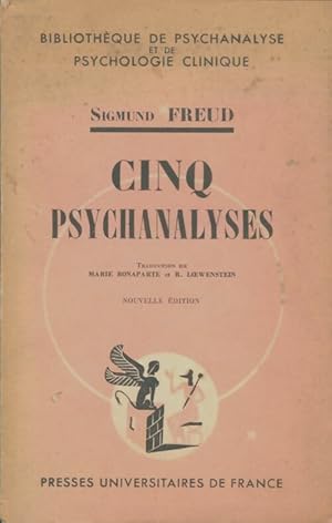 Image du vendeur pour Cinq psychanalyses - Sigmund Freud mis en vente par Book Hmisphres