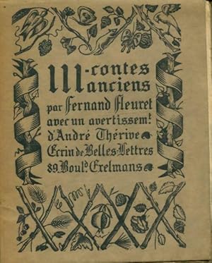 Seller image for Trois contes anciens - Fernand Fleuret for sale by Book Hmisphres