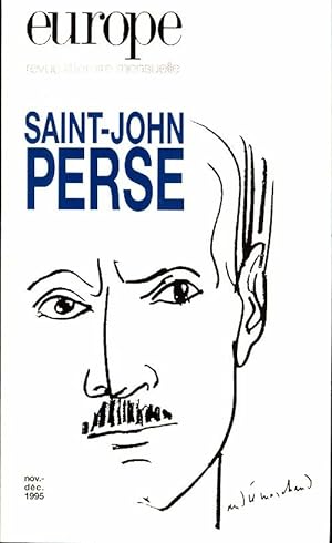 Europe n°799-800 : Saint-John Perse - Collectif