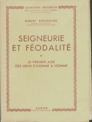 Bild des Verkufers fr Seigneurie et f?odalit? Tome I - Robert Boutruche zum Verkauf von Book Hmisphres