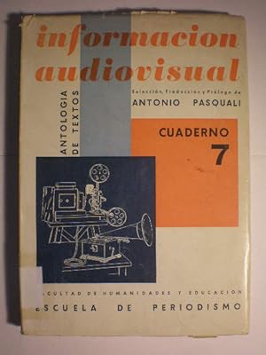 Immagine del venditore per Informacin audiovisual. Antologa de textos venduto da Librera Antonio Azorn