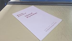 Image du vendeur pour British Journal of Clinical Psychology: Vol.38. Part 2. June 1999 mis en vente par BoundlessBookstore