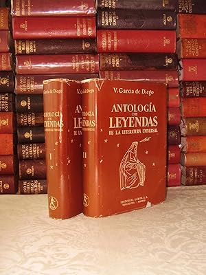 Imagen del vendedor de ANTOLOGIA DE LEYENDAS DE LA LITERATURA UNIVERSAL . 2 Vols . a la venta por montgiber