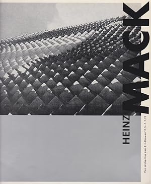 Heinz Mack / [Introd. by J. Leering]; [on the occasion of the exhibition held at Van Abbemuseum E...