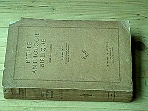 Petite anthologie biblique (Bible des écoliers)