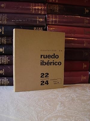 Imagen del vendedor de CUADERNOS de RUEDO IBRICO N 22 - 24 . Diciembre - Mayo 1969 . a la venta por montgiber