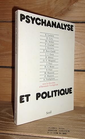 PSYCHANALYSE ET POLITIQUE