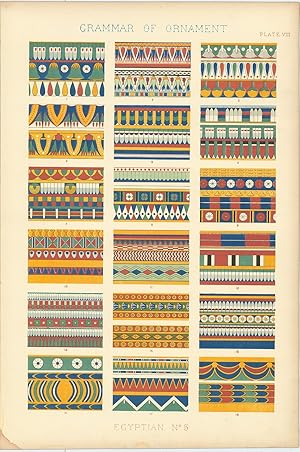 Grammar of Ornament. Egyptian No. 5.