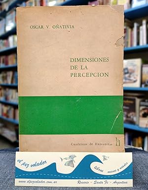 Seller image for Dimensiones de la percepcin for sale by Librera El Pez Volador