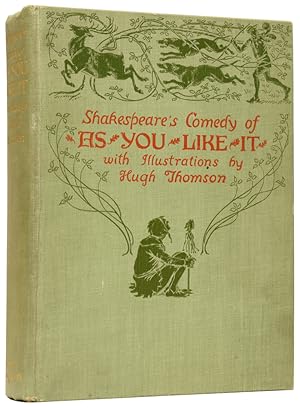 Bild des Verkufers fr Shakespeare's Comedy As You Like It zum Verkauf von Adrian Harrington Ltd, PBFA, ABA, ILAB