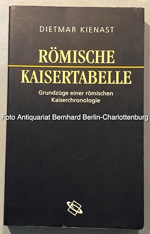 Bild des Verkufers fr Rmische Kaisertabelle. Grundzge einer rmischen Kaiserchronologie zum Verkauf von Antiquariat Bernhard