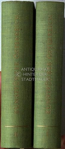 Imagen del vendedor de Reclams Kunstfhrer sterreich. Baudenkmler. Bd. 1: Wien - Nieder- und Obersterreich - Burgenland. Bd. 2: Salzburg - Tirol - Vorarlberg - Krnten - Steiermark. (2 Bde.) a la venta por Antiquariat hinter der Stadtmauer