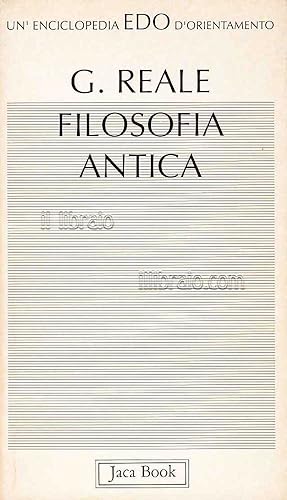 Imagen del vendedor de Filosofia antica a la venta por IL LIBRAIO