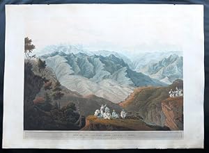 Views in the Himalaya Mountains (Viste sulle montagne dellHimalaya). Tavola III. View of the Cou...