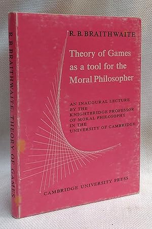 Immagine del venditore per Theory of Games as a Tool for the Moral Philosopher venduto da Book House in Dinkytown, IOBA