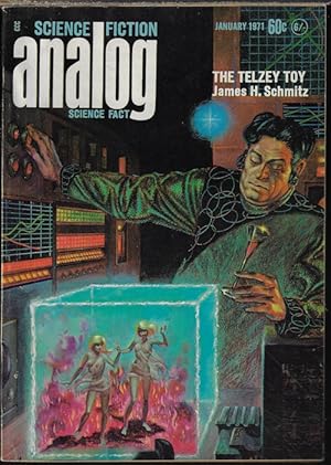 Bild des Verkufers fr ANALOG Science Fiction/ Science Fact: January, Jan. 1971 ("The Telzey Toy"; "The Tactics of Mistake") zum Verkauf von Books from the Crypt