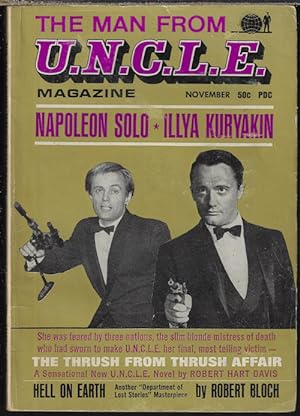 Imagen del vendedor de THE MAN FROM U.N.C.L.E. Magazine: November, Nov. 1966 a la venta por Books from the Crypt