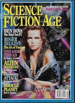 Image du vendeur pour SCIENCE FICTION AGE: January, Jan. 1994 mis en vente par Books from the Crypt