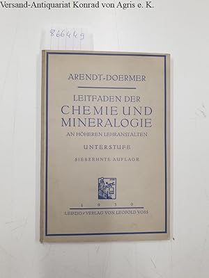 Leitfaden der Chemie und Mineralogie an höheren Lehranstalten : Unterstufe :