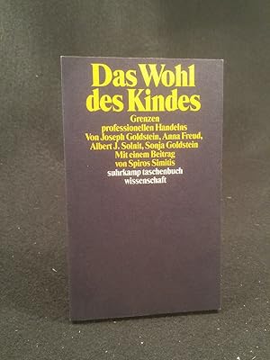 Seller image for Das Wohl des Kindes [Neubuch] Grenzen professionellen Handelns for sale by ANTIQUARIAT Franke BRUDDENBOOKS