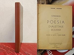 Immagine del venditore per strenna della poesia dialettale siciliana vol. secondo NUOVISSIMO venduto da STUDIO PRESTIFILIPPO NUNZINA MARIA PIA