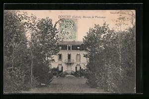 Carte postale Douchy, Maison de Plaisance