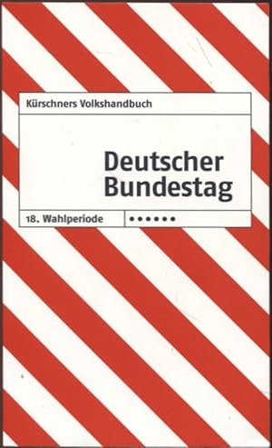 Imagen del vendedor de Krschners Volkshandbuch Deutscher Bundestag 18. Wahlperiode 2013-2017 a la venta por Flgel & Sohn GmbH