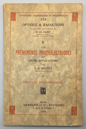 Seller image for Les phnomnes photolectriques et leurs applications. Volume II: CELLULES PHOTOMISSIVES. for sale by Els llibres de la Vallrovira
