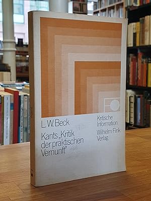 Immagine del venditore per Kants 'Kritik der praktischen Vernunft' - Ein Kommentar, aus dem Englischen von Karl-Heinz Ilting, venduto da Antiquariat Orban & Streu GbR
