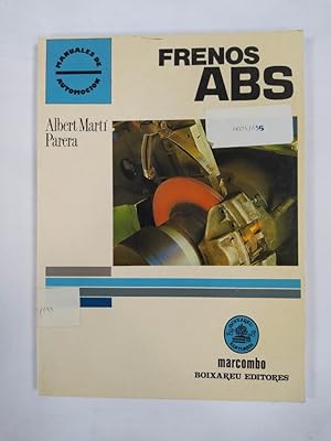 Imagen del vendedor de Frenos Abs. Manuales de automocin. a la venta por TraperaDeKlaus