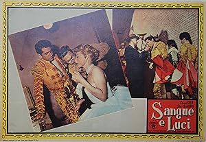 "SANG ET LUMIÈRES" Réalisé par Georges ROUQUIER en 1953 avec Daniel GELIN et Zsa Zsa GABOR / Affi...