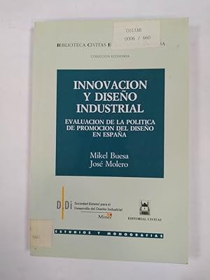 Seller image for INNOVACIN Y DISEO INDUSTRIAL. for sale by TraperaDeKlaus